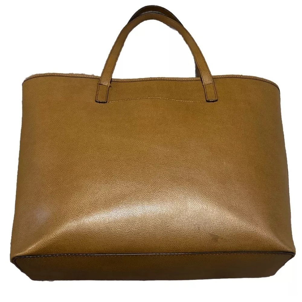 Michael Kors Brown Leather Tote Bag - Picture 2 of 9